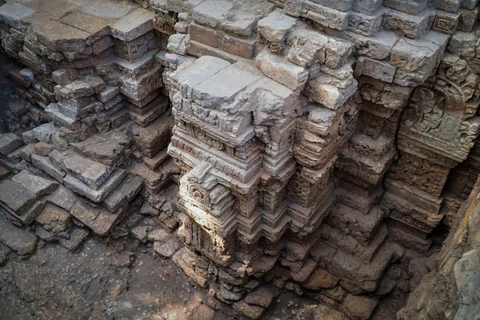 Relics of 1,000-year-old temple architecture found in Tay Ninh 