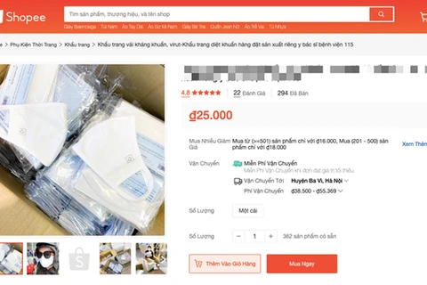 Medical supplies with inflated prices removed from e-commerce sites