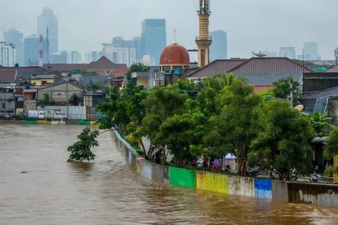 Jakarta floods leave at least five people dead, three missing