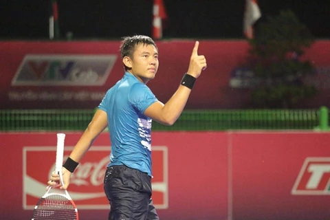 Vietnam’s top tennis player Nam advances in Egyptian tennis tournament