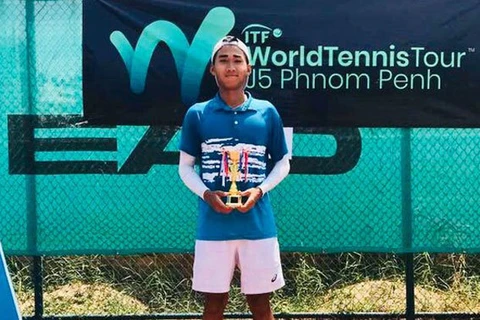 Vietnamese player finishes second at ITF U18 tournament