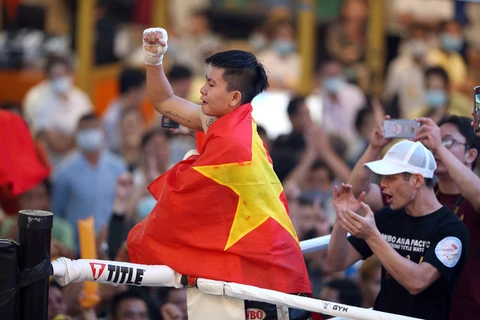 First Vietnamese female boxer wins WBO Asia Pacific competition