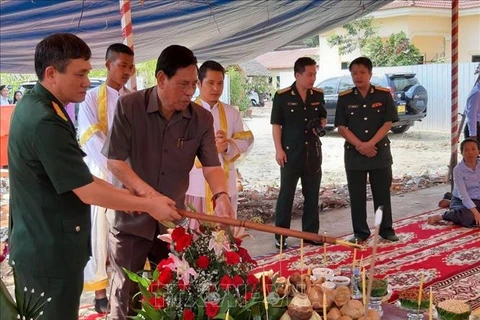 Work starts on another Vietnam-Cambodia Friendship Monument 
