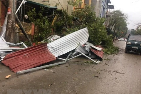 Whirlwinds, hailstorms cause serious damage to northern provinces