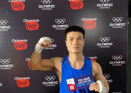 Vietnamese boxer secures Tokyo Olympics berth