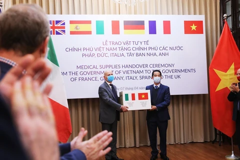 Italy thanks Vietnam for support in COVID-19 fight
