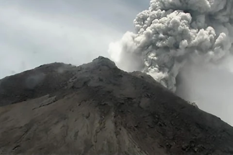 Indonesia's most active volcano Merapi erupts again