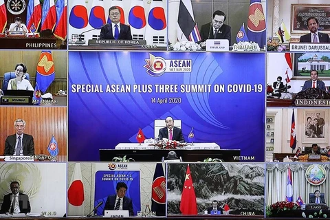 ASEAN+3 countries discuss specific measures against COVID-19