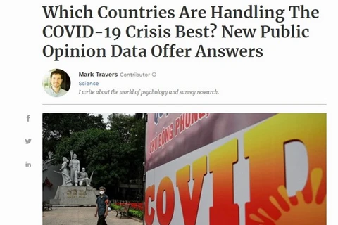 Vietnamese in favour of Government’s response to COVID-19: Forbes