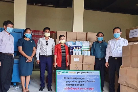 COVID-19: Vietnamese giant HAGL donates medical supplies to Cambodia