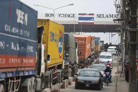 Thailand’s cross-border trade down 7.6 percent in Q1