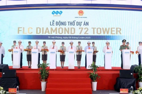 Work on construction of FLC 72-storey tower starts in Hai Phong