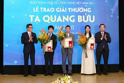Three scientists receive Ta Quang Buu Awards 2020