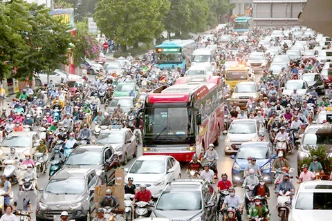 Traffic congestion still a big problem for Hanoi