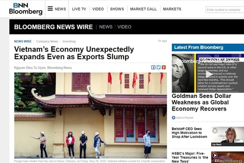 Bloomberg: Vietnam’s economy grows unexpectedly in Q2