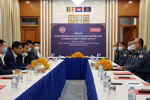 Metfone supplies teleconferencing system to Cambodia’s gendarmerie