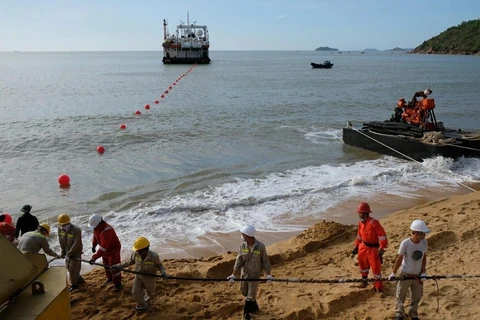 VNPT-invested undersea cable connected to Vietnam
