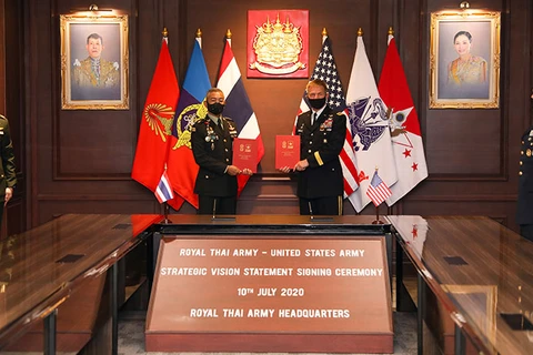 Thailand, US sign Strategic Vision Statement
