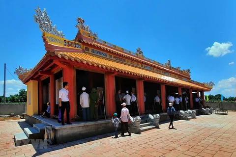 Temple dedicated to King Ham Nghi opens in Quang Tri 