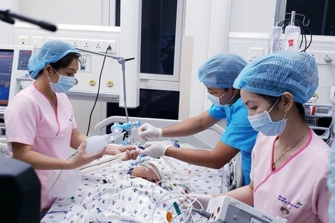 Conjoined twins in stable condition after separating operation