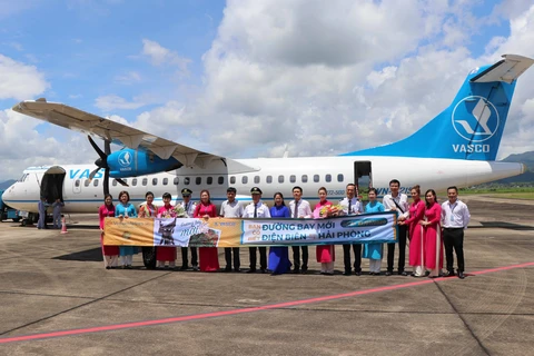 Vietnam Airlines launches Dien Bien - Hai Phong flights