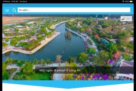 Long An province launches tourism portal and app