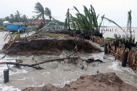 Mekong Delta begins relief work after bad weather