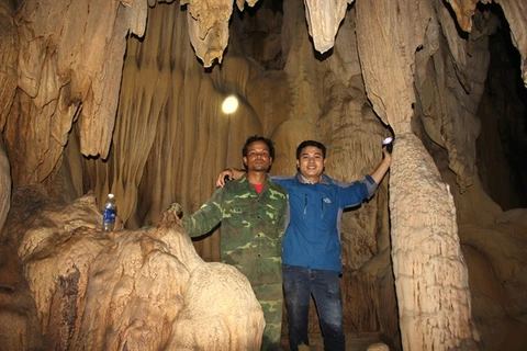 New cave discovered in Quang Tri