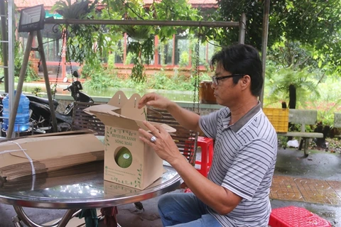 Ba Ria-Vung Tau uses origin traceability stamps on farm produce