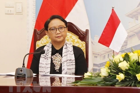 Indonesian Foreign Minister visits China