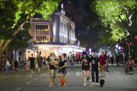 Hanoi’s pedestrian streets closed to prevent COVID-19
