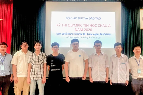 Vietnamese team bag six medals at 13th Asia-Pacific Informatics Olympiad