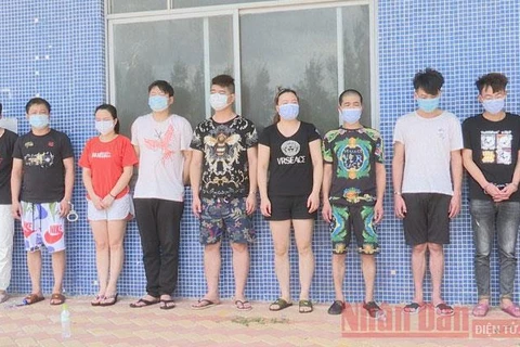 Quang Ninh police arrest wanted Chinese nationals for gambling