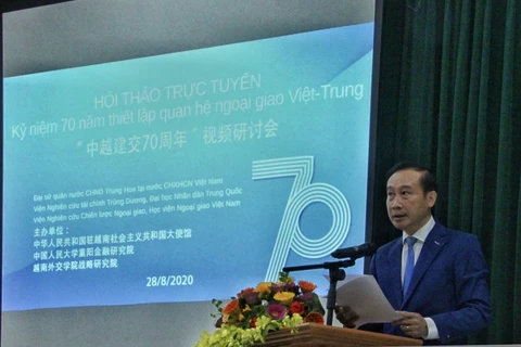 Webinar marks 70th anniversary of Vietnam-China diplomatic ties