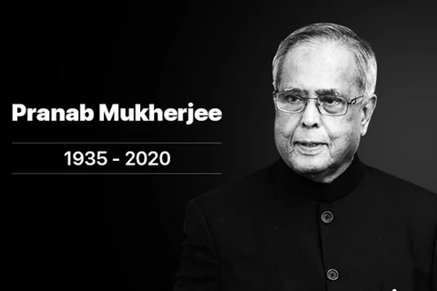 Condolences to India over death of former President Pranab Mukherjee 
