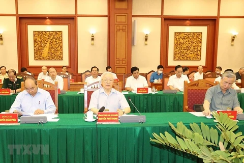 Party chief chairs meeting of sub-committee on documents 
