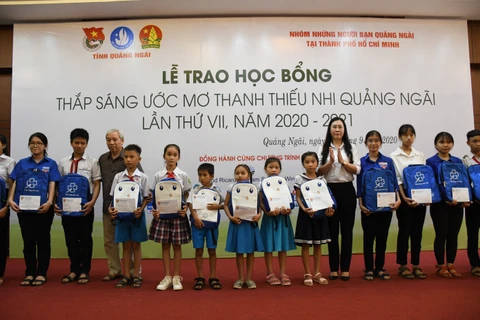 Scholarships assist disadvantaged students’ learning efforts in Quang Ngai