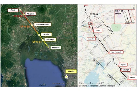 RoK firm wins contract for No.1 section of Philippines' north-south railway project 