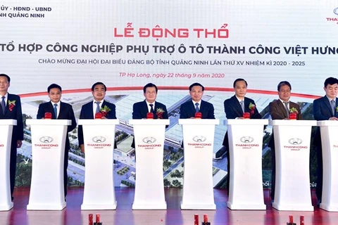 Work starts on automobile supporting industry complex in Quang Ninh 