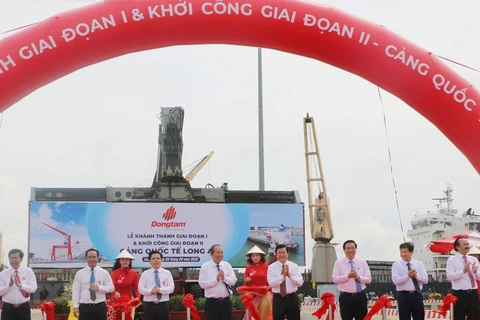 Long An international port’s phase 1 inaugurated