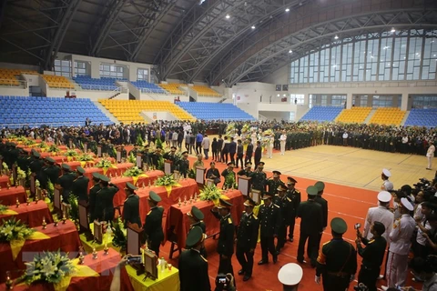 Services held for 22 Quang Tri landslide-killed soldiers