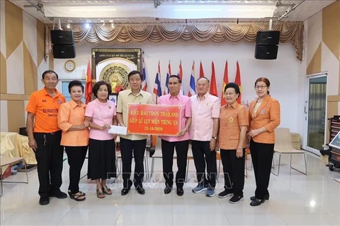 Vietnamese in Thailand, Czech Republic support homeland flood victims