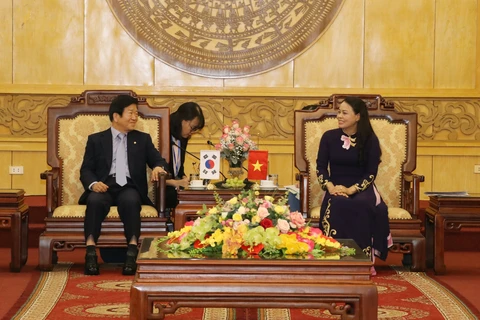 Korean National Assembly Speaker visits Ninh Binh province 