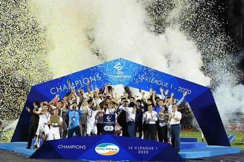 Viettel secure V.League 1 championship on dramatic final day of season