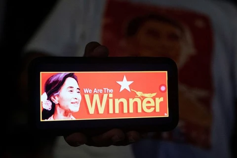 Myanmar elections: Aung San Suu Kyi wins parliamentary seat