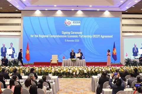 Regional Comprehensive Economic Partnership Agreement signed after years of talks 