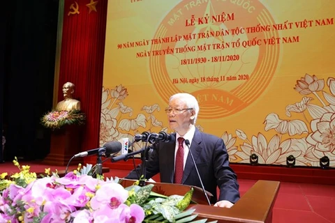 Solidarity creates power for Vietnamese nation: Top leader