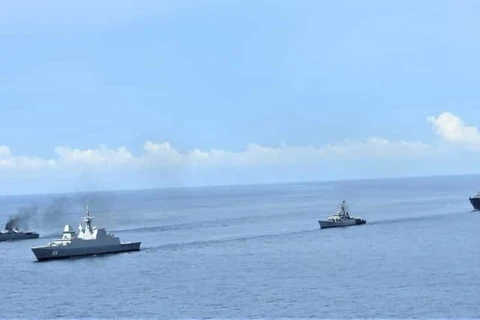 India, Singapore, Thailand kick off trilateral maritime drill 