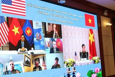Vietnam-US defence policy dialogue held online