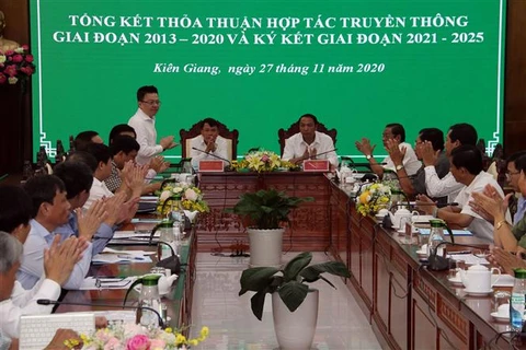 Vietnam News Agency, Kien Giang intensify communications cooperation